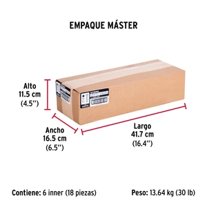 Bolsa con 40 tornillos 3/8