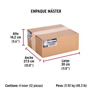 Bolsa con 60 tornillos 3/8