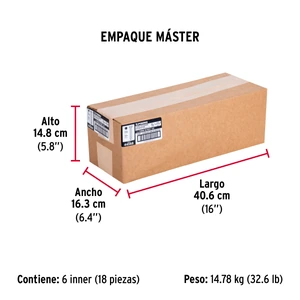 Bolsa con 50 tornillos 5/16