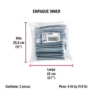 Bolsa con 30 tornillos 5/16