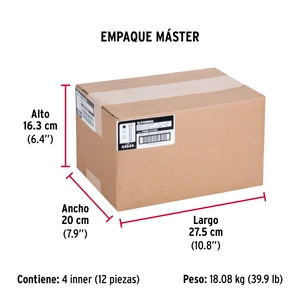 Bolsa con 30 tornillos 5/16