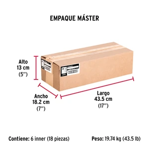 Bolsa con 6 tornillos 5/8