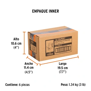 Juego de 8 llaves torx tipo navaja, cuerpo de lámina, TRUPER