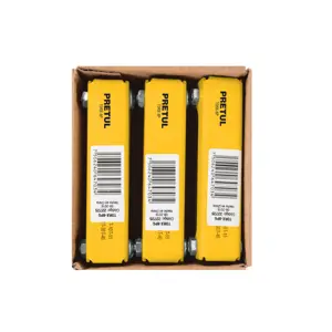 22725 / TORX-8PG Juego de 8 llaves torx tipo navaja, lámina, a granel, PRETUL