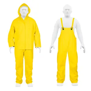 14420 / TRA-PRO-XL Conjunto impermeable doble capa, talla XG, Truper