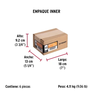 Fiero Bolsa con 150 tuercas 5/16