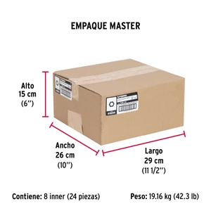 Fiero Bolsa con 50 tuercas 1/2
