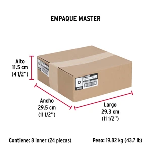 Bolsa con 700 tuercas 5/32