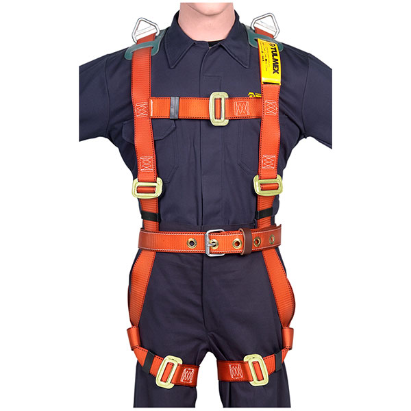 TULMEX-5437 / Tulmex 5437 Arnés de Cuerpo Completo para Parar Caídas y Rescatar Verticalmente