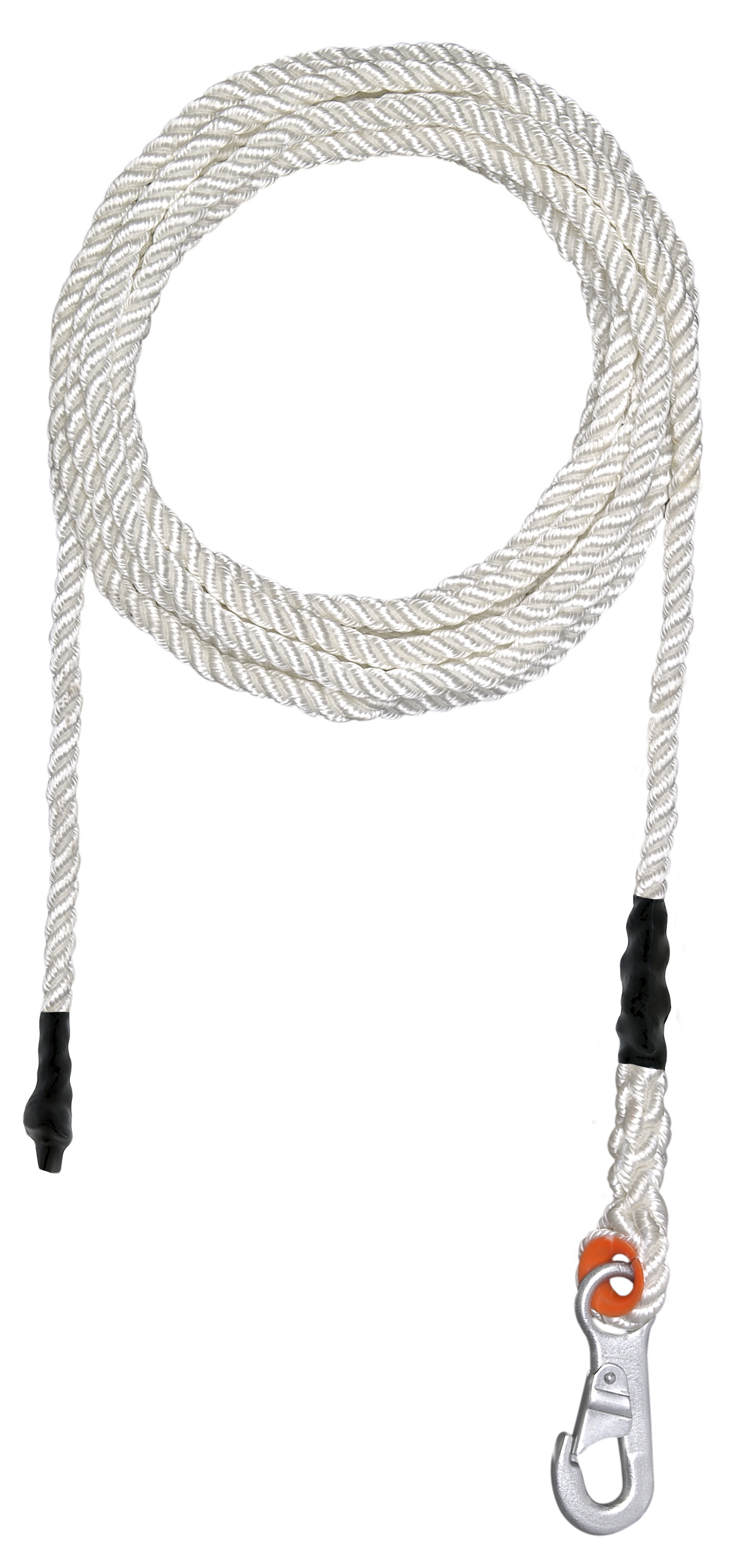 TULMEX-5488-15P / Tulmex 5488-15P Cables de Protección con Cuerda de Polipropileno de 9/16'' Seguro Sencillo