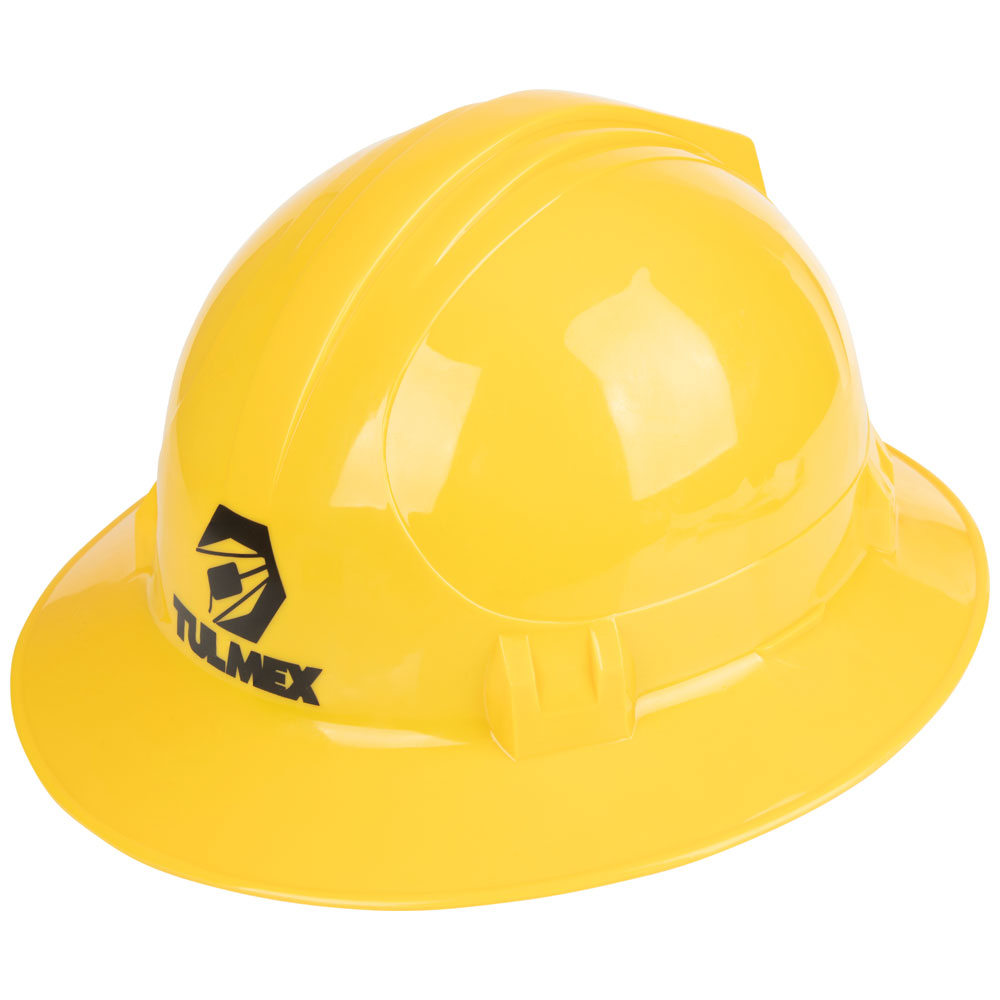 TULMEX-6200 / Tulmex 6200 Casco de seguridad ala ancha Amarillo
