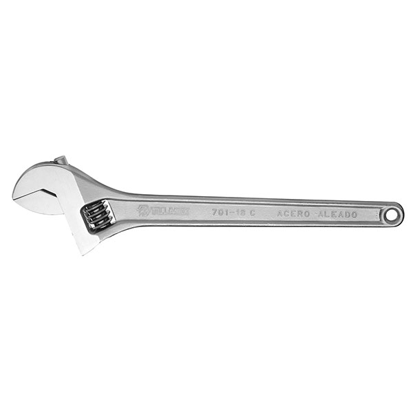 Llaves Ajustable Cromadas de 18''