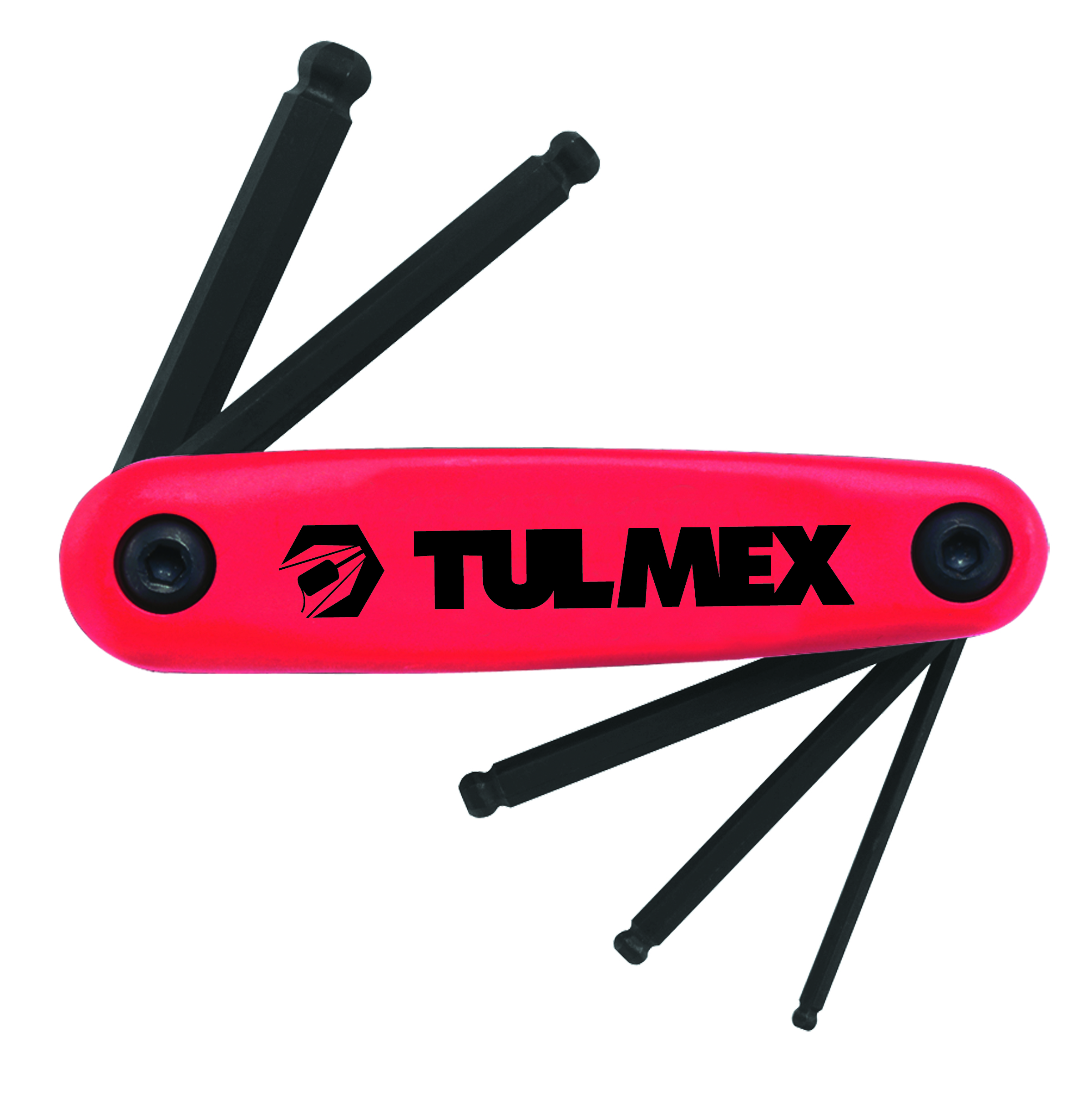 Juego de 5 llaves hexag bola T/navaja
