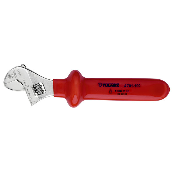 TULMEX-A701-10C / Tulmex A701-10C Llaves Ajustables Cromadas Aisladas de 10''