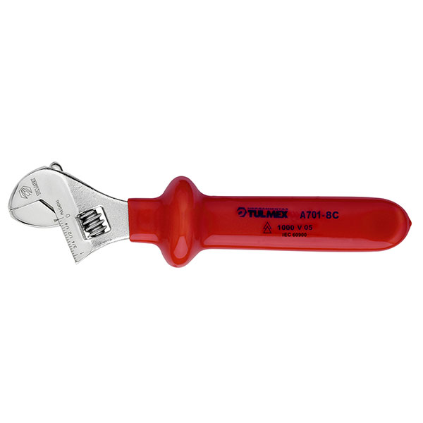 TULMEX-A701-8C / Tulmex A701-8C Llaves Ajustables Cromadas Aisladas de 8''