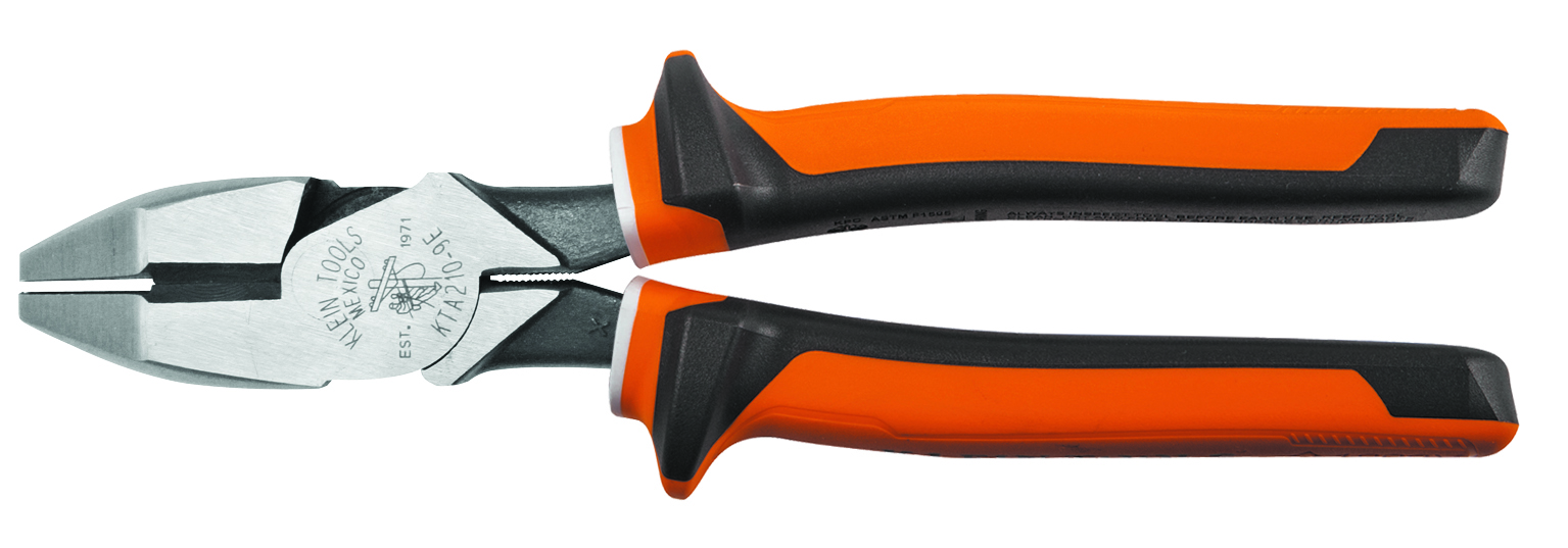 Pinza de electricista A/P 9'' aislada