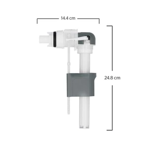 Válvula de plástico para tinaco con flotador 1/2"