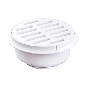 Coladera universal rejilla blanca