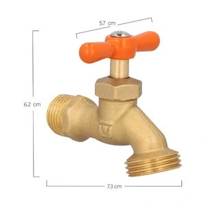 Llave de chorro para jardín compacta