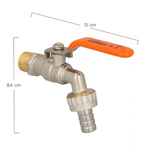 Llave de jardín tipo esfera