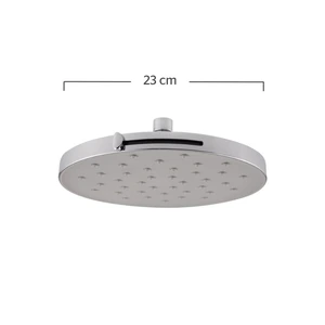 Regadera de plato con flujo variable