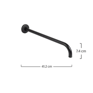 URREAMX-2303.2 / 2303.2 Brazo de regadera tubular recto a pared de 40 cm