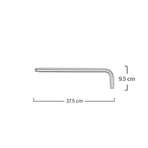 URREAMX-2315INOX.9 / 2315INOX.9 Brazo de regadera a pared INOX