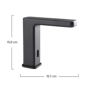 Llave de sensor Itua negro mate