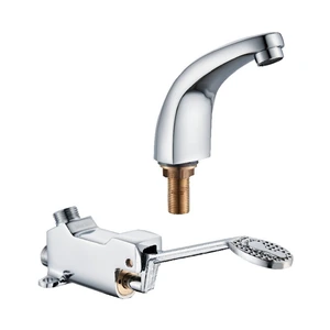 Llave de pedal para lavabo
