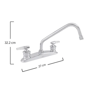 URREAMX-318LB / 318LB Mezcladora para Cocina de 8” con Manerales