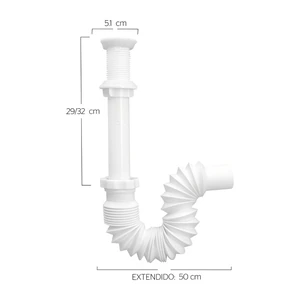 Céspol flexible sin bote