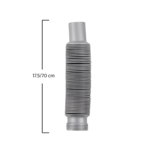 Tubo largo flexible grrs, con rosca