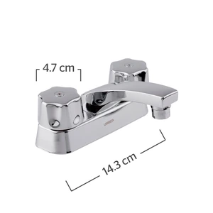 URREAMX-46Q / 46Q Mezcladora de 4" para Lavabo con Manerales QUEEN