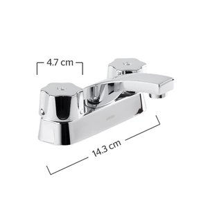 URREAMX-46QC / 46QC Mezcladora de 4” para Lavabo con Manerales QUEEN