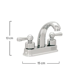 URREAMX-50PN / 50PN Mezcladora de 4” para Lavabo con Manerales NIZA