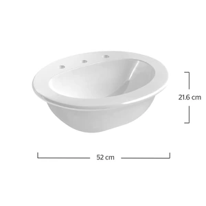 Lavabo Sobre Cubierta Flandes 4"