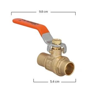 Válvula de esfera soldable 400 WOG