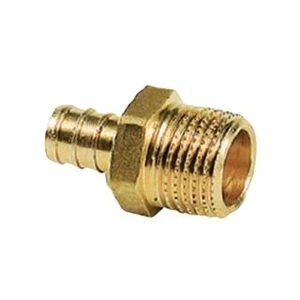 Conector reducción PEX / rosca macho de 3/4" x 1"