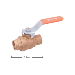 Válvula de esfera soldable de