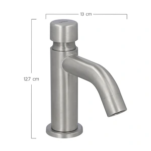 Llave temporizadora INOX® para lavabo
