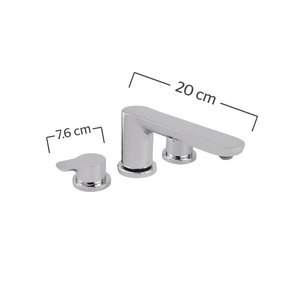 URREAMX-9295EO / 9295EO Mezcladora de Taladros Separados para Lavabo NEO