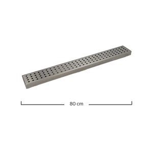URREAMX-CLTC80 / CLTC80 Coladera lineal troquel cuadrado 80 cm