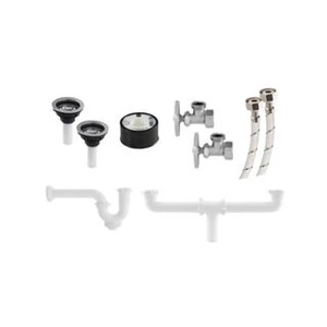 Kit de reparación plástico para fregadero doble