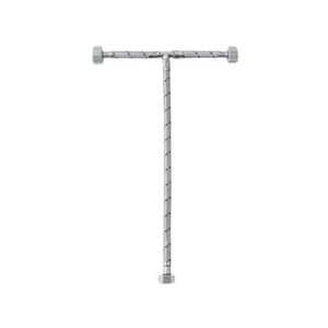 URREAMX-LALPT55 / LALPT55 Manguera para lavabo y fregadero conector T, tramado de acero inoxidable