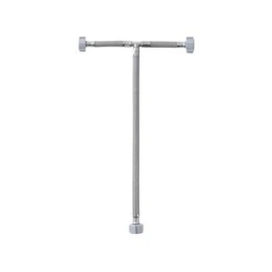 Manguera para lavabo y fregadero conector T, tramado de nylon