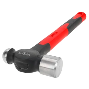 Urrea-1332FV / 1332FV Martillo de bola maquinado con mango de fibra de vidrio largo de 15", 32 oz Urrea