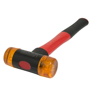 Urrea-1383A / 1383A Martillo con tapas plásticas intercambiables con mango anti-vibración, 13 oz Urrea