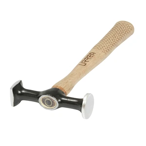 Urrea-1424 / 1424 Martillo de laminero 12" mango de madera, para acabados lisos Urrea