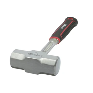 Urrea-1434AF / 1434AF Marro octagonal forjado en una pieza con mango Rubber grip anti-vibración de 12-1/5", 3 lb Urrea