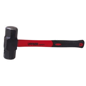 Urrea-1435GFV / 1435GFV Marro octagonal cabeza maquinada con mango de fibra de vidrio de 15-1/4", 4 lb Urrea